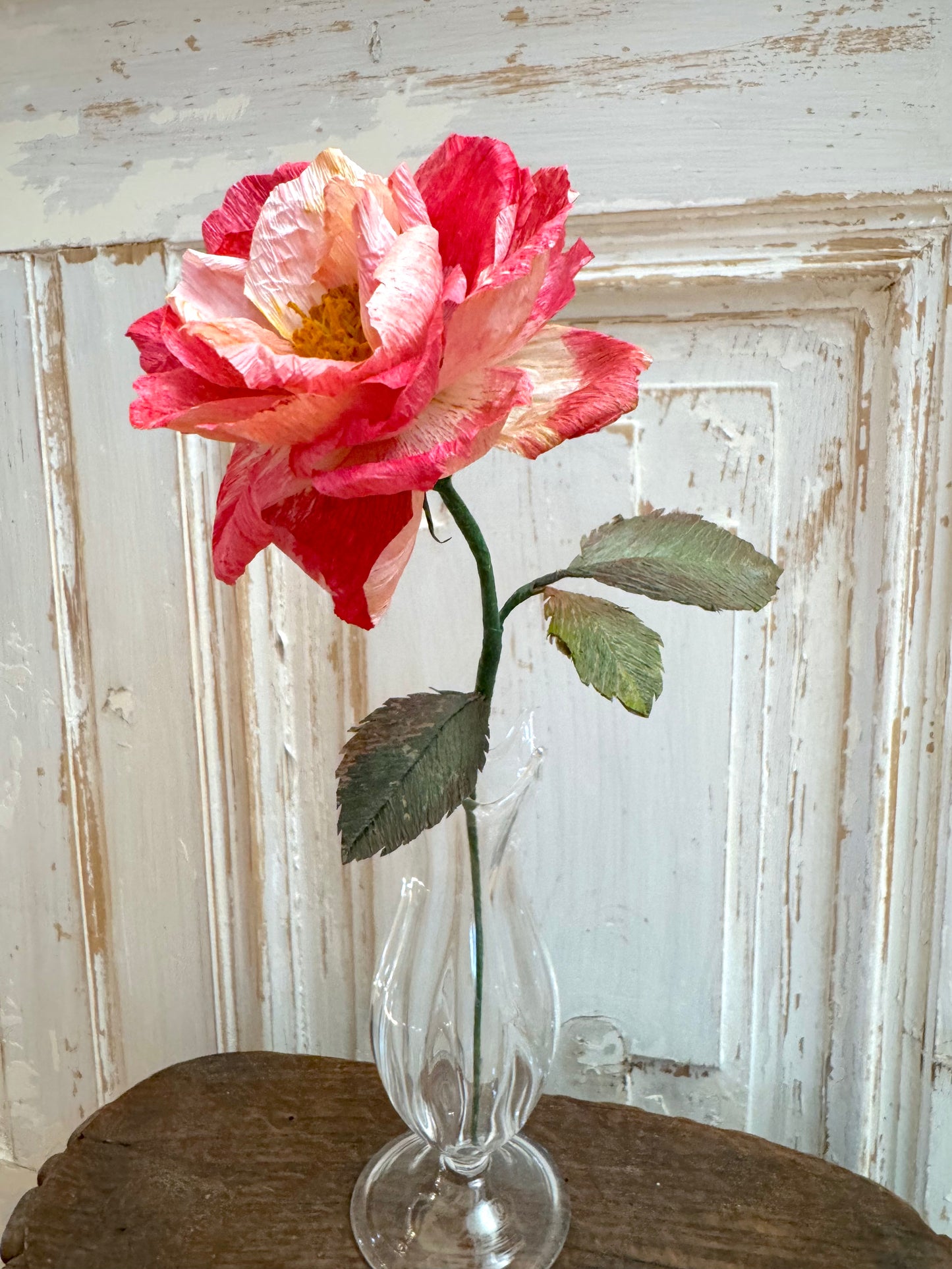 Delicate Handmade Paper Flowers - Rose