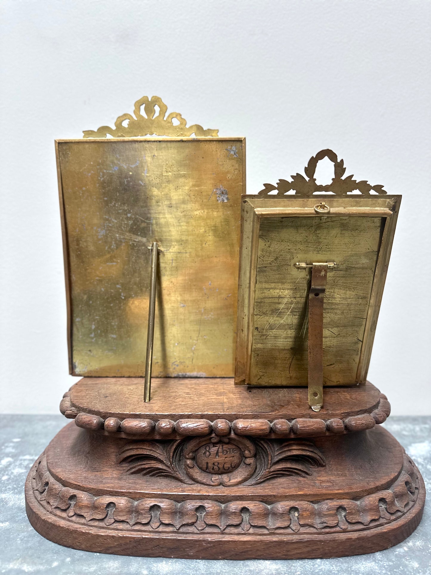 Antique French Gold Photo Frames