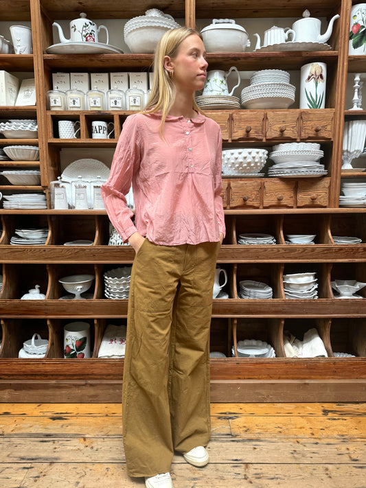 Sula Flare Pants - Tobbacco