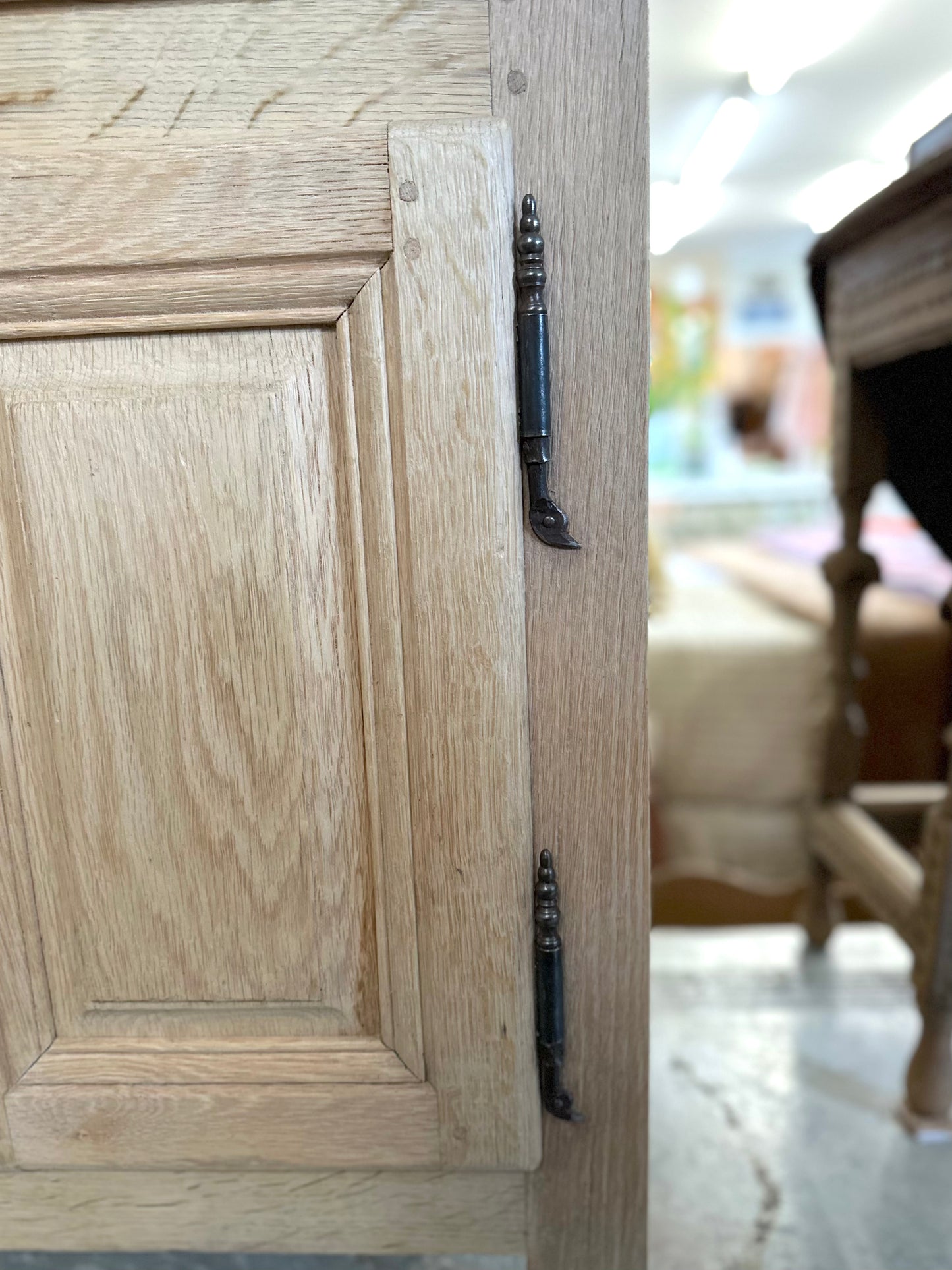 Antique French Small 4 Door Cupboard