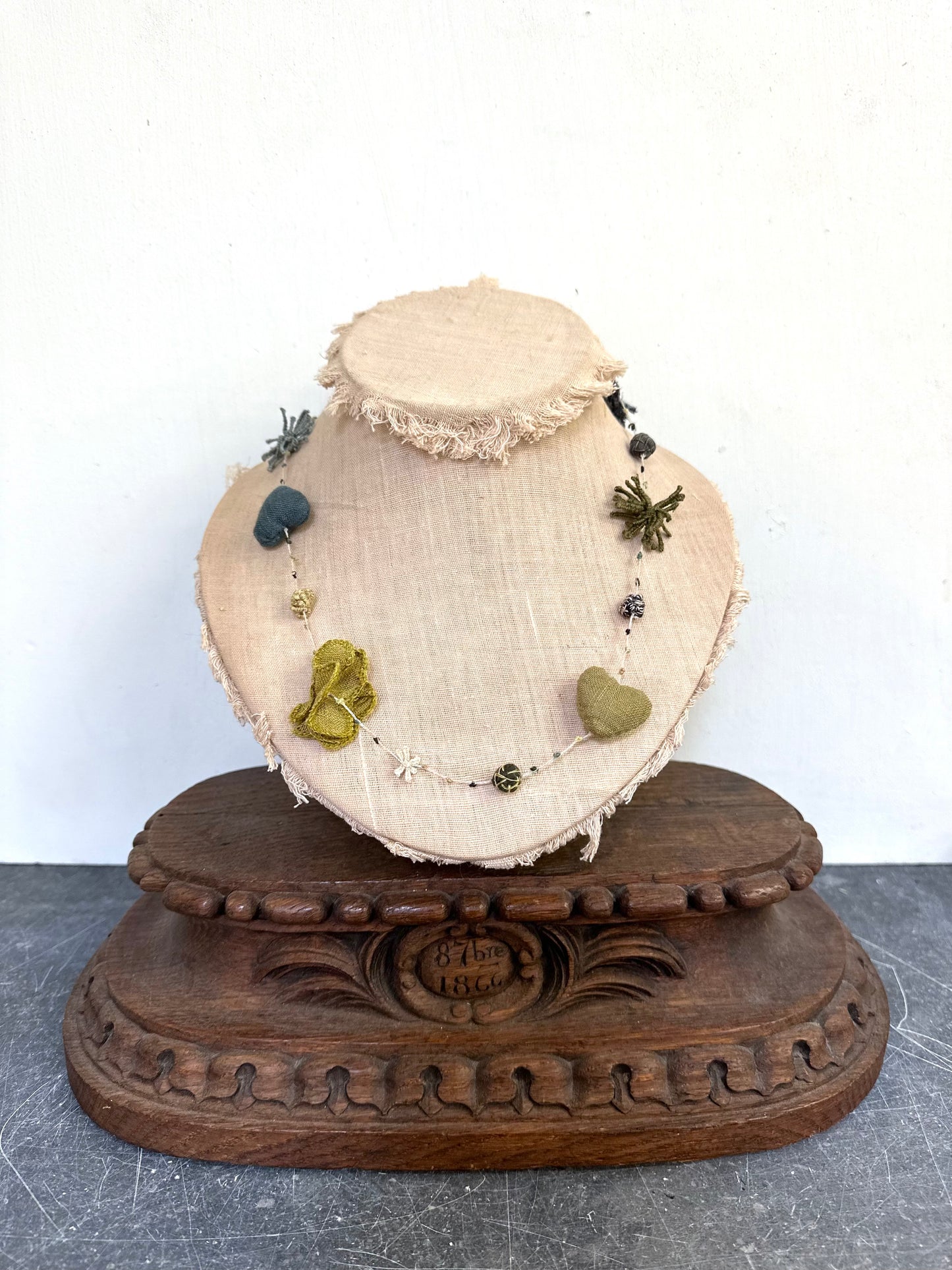 Sophie Digard Winter Floret Short Crochet Necklace