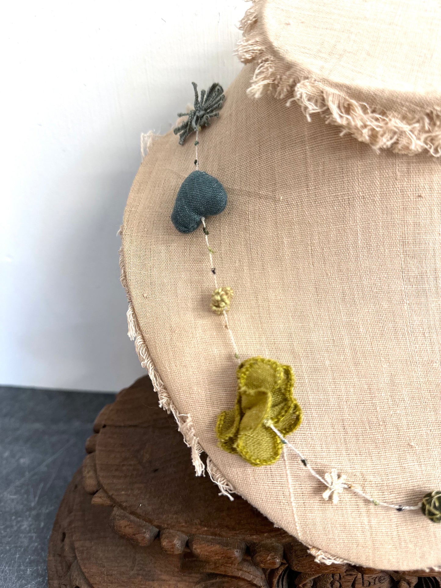 Sophie Digard Winter Floret Short Crochet Necklace