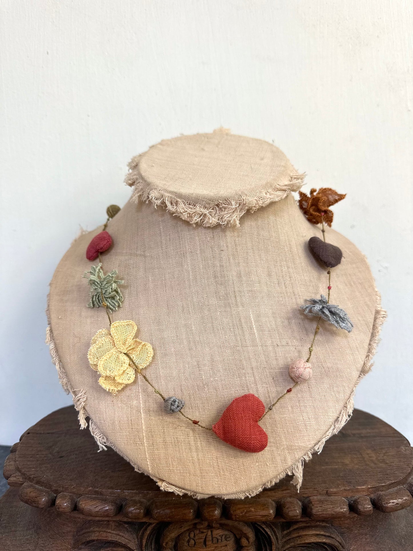 Sophie Digard Spring Floret Short Crochet Necklace