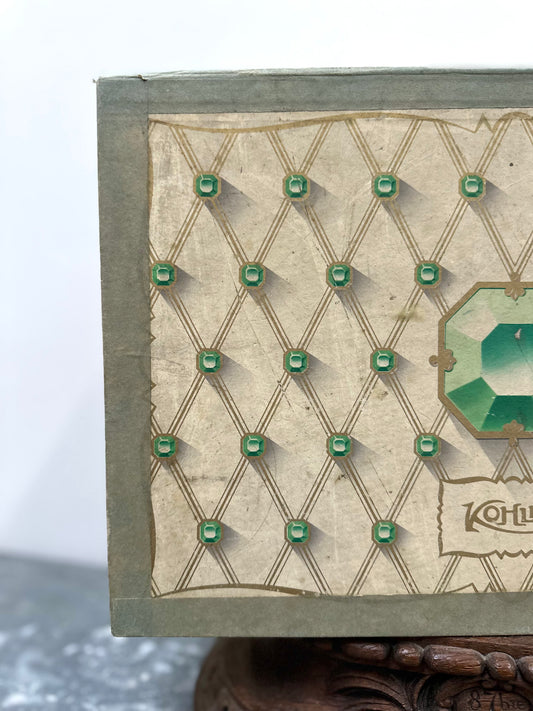 Antique French Kohler 'Emeraude' Chocolate Box