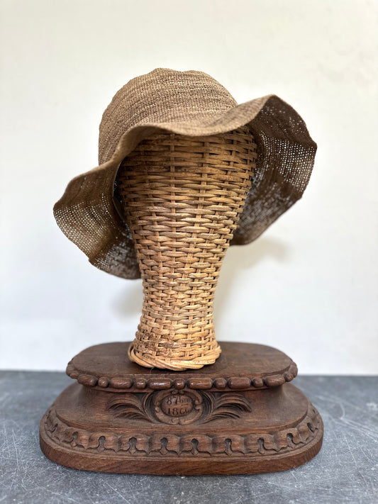 Sophie Digard Raffia Hat - Light Brown