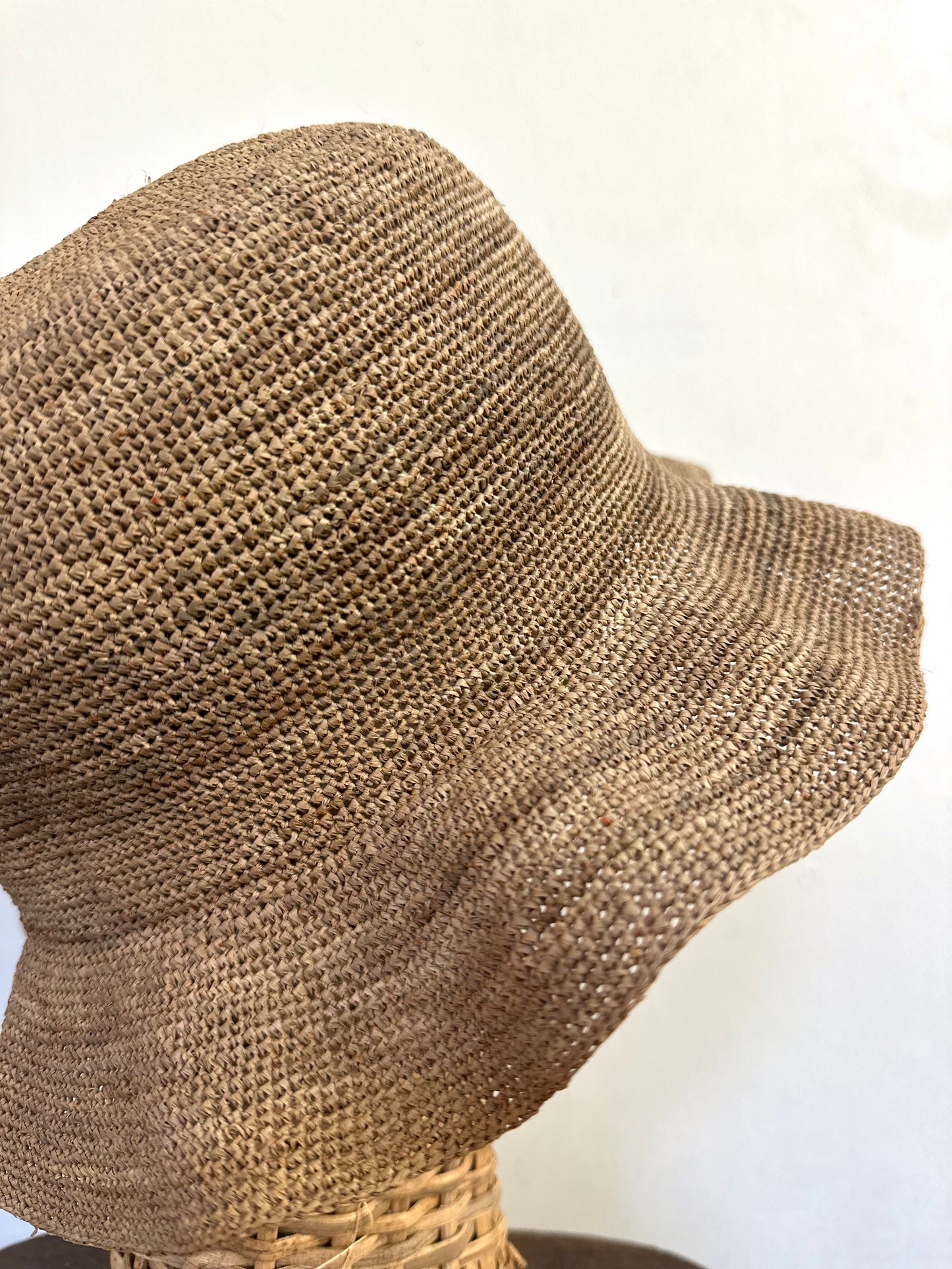 Sophie Digard Raffia Hat - Light Brown