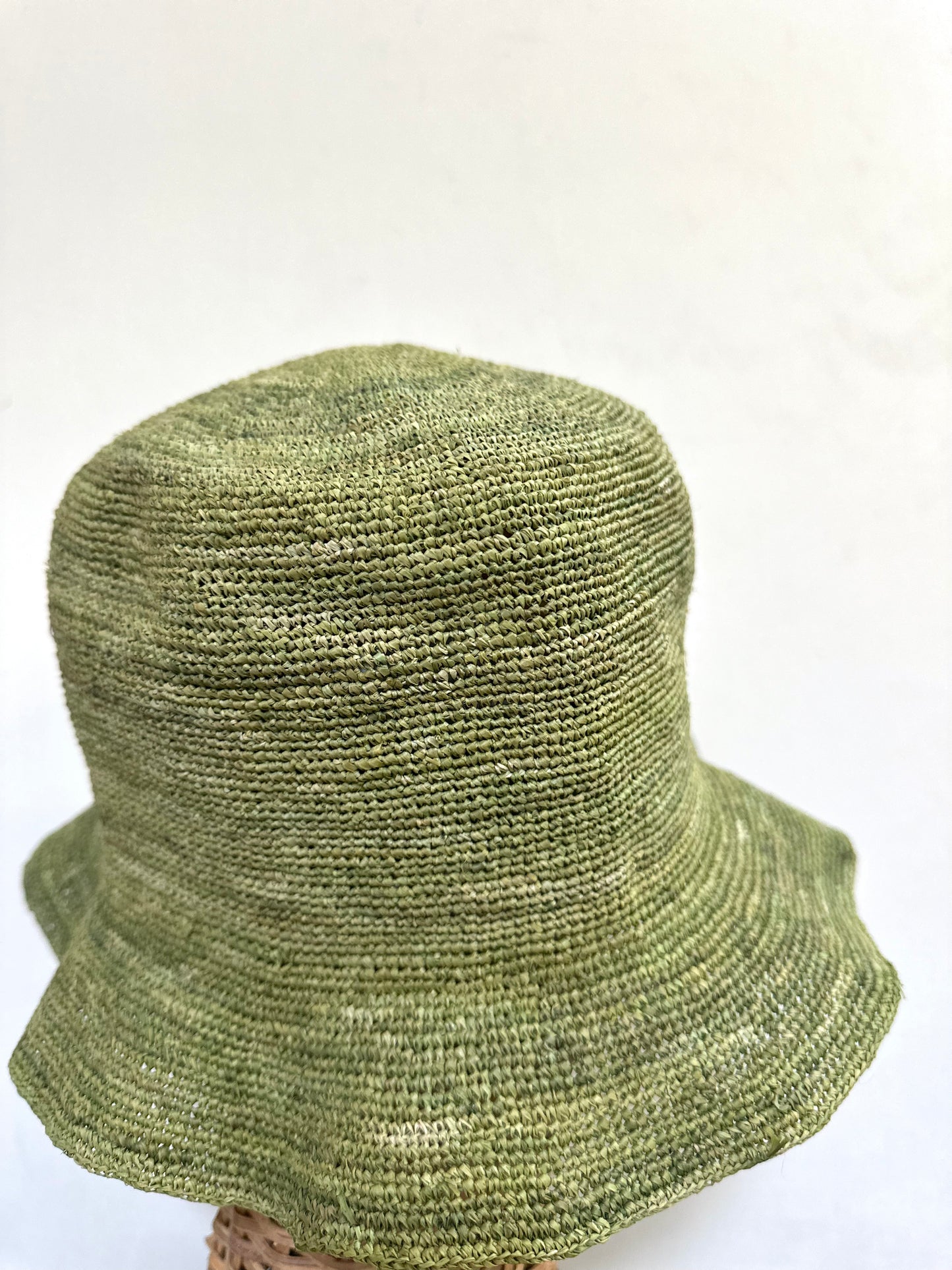 Sophie Digard Raffia Hat - Green