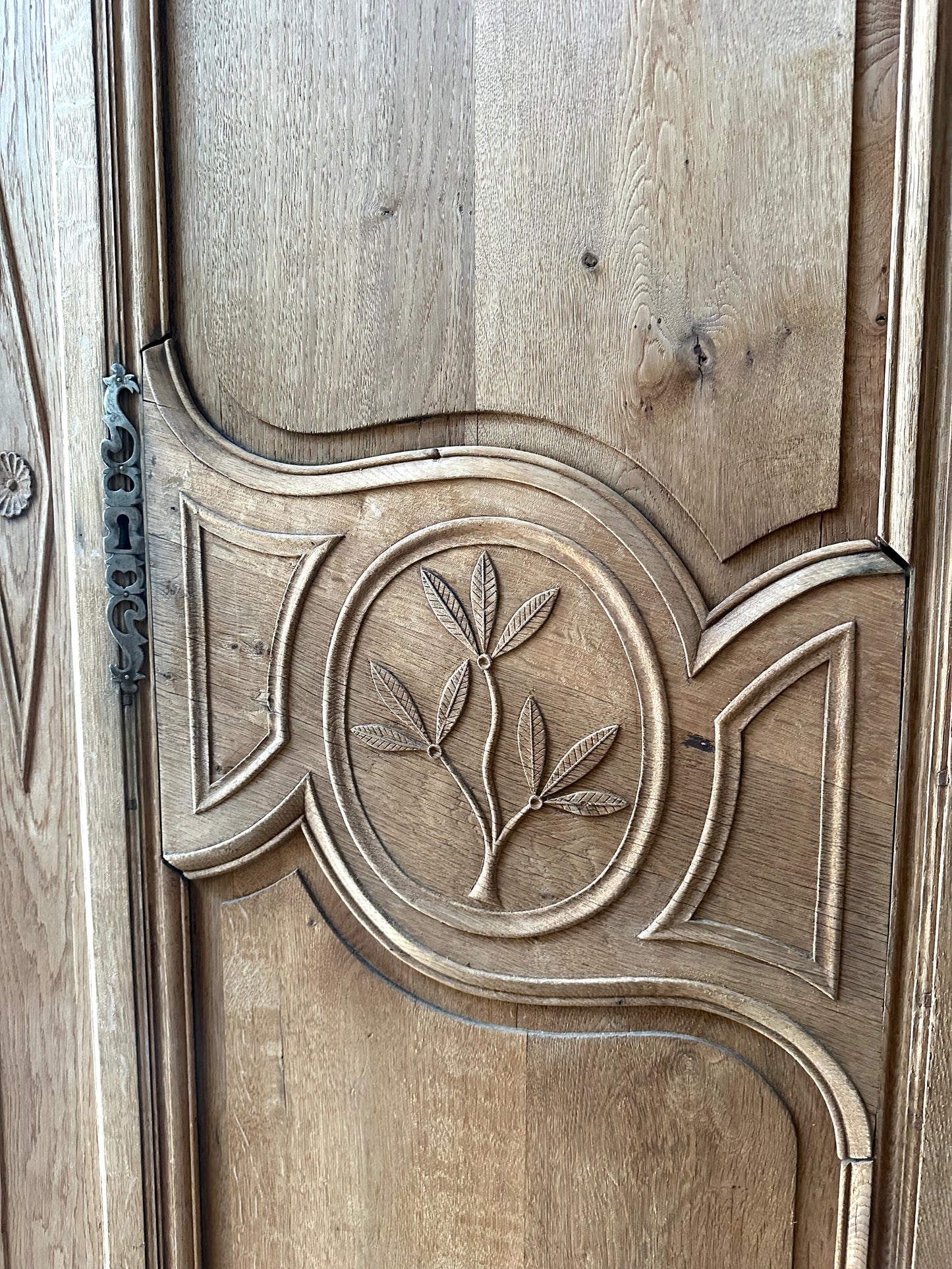 Antique French Oak Armoire