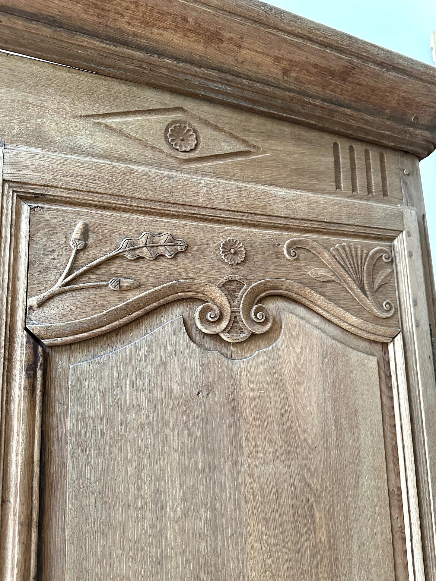 Antique French Oak Armoire