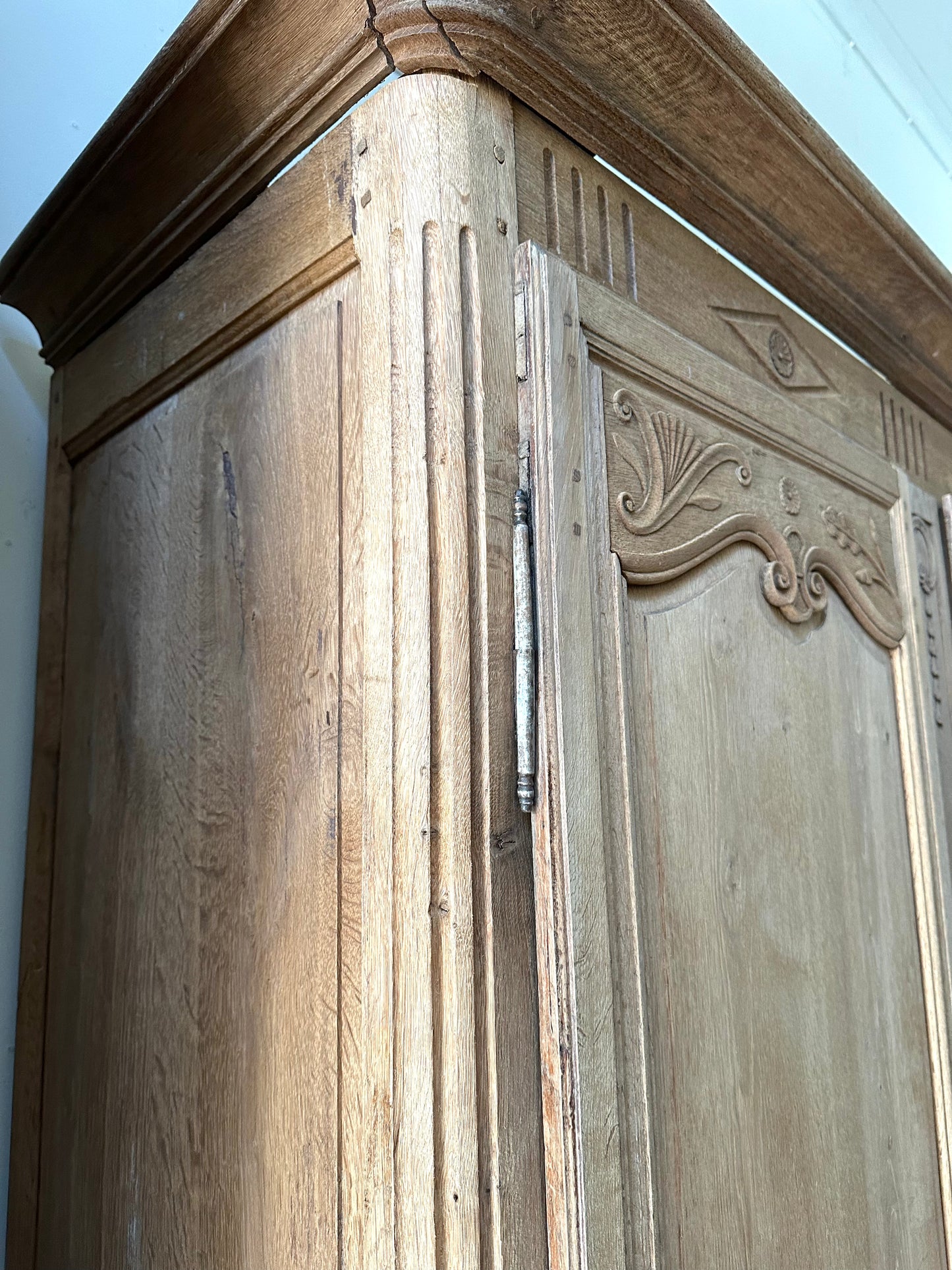 Antique French Oak Armoire