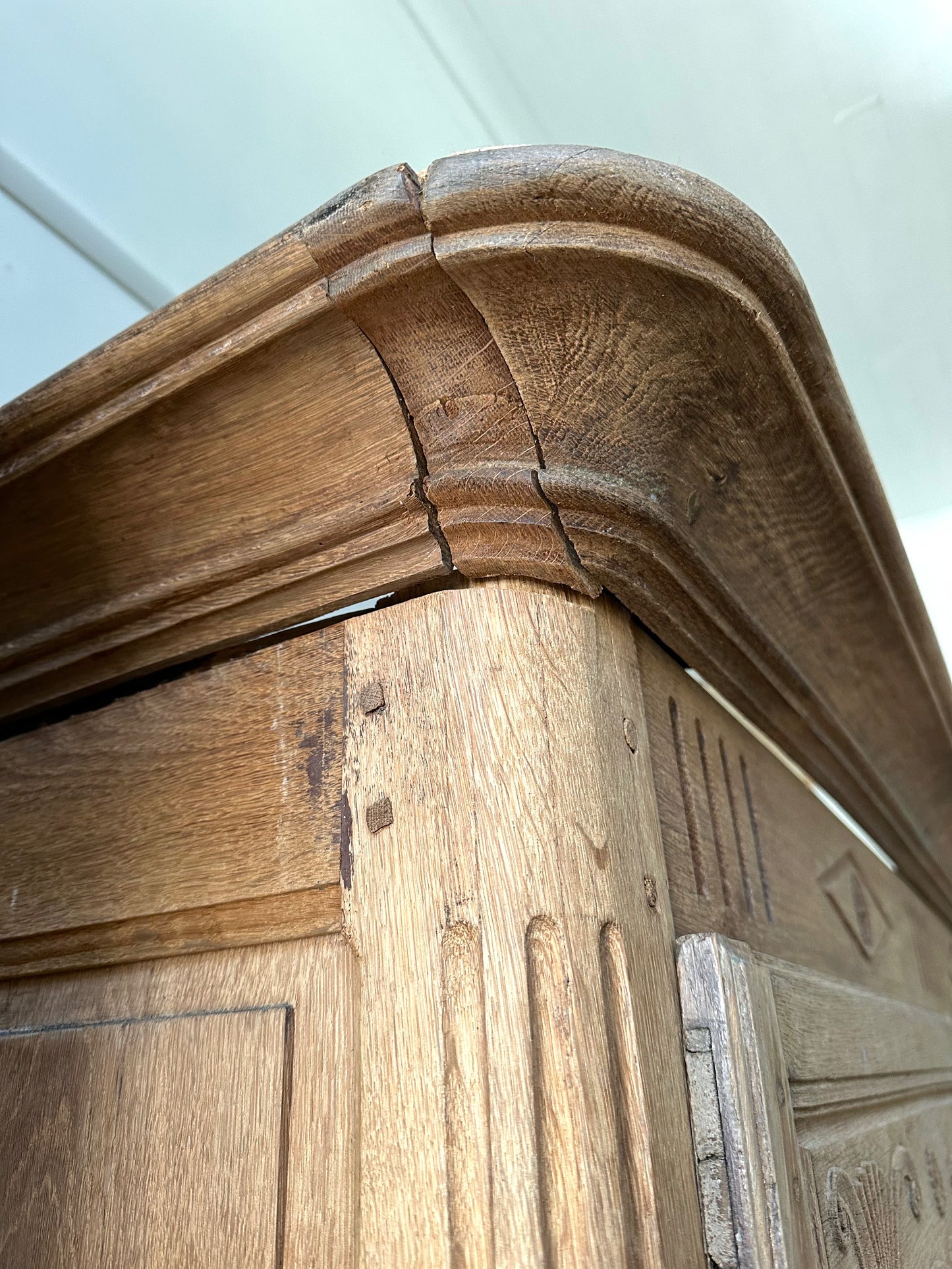 Antique French Oak Armoire