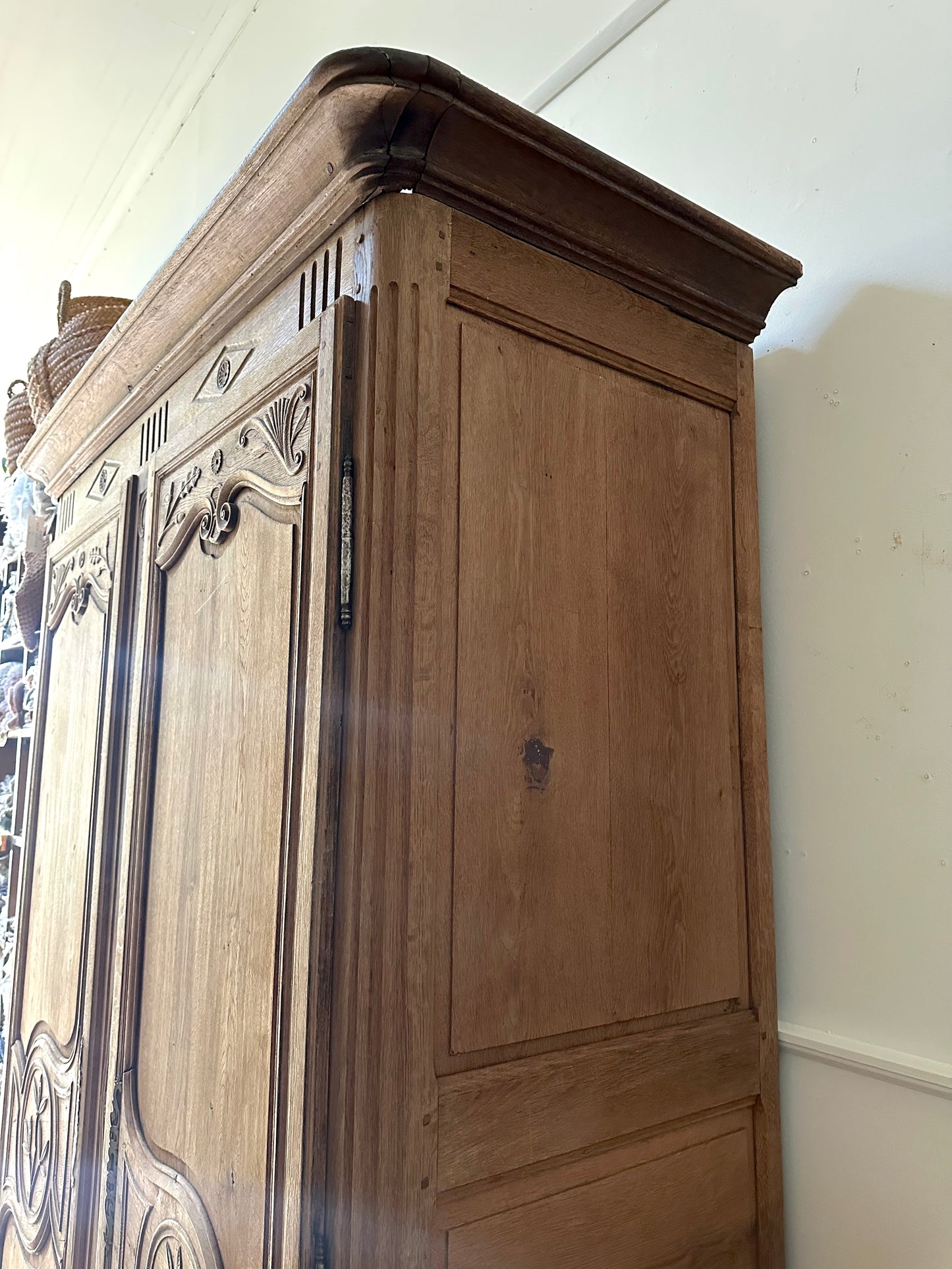 Antique French Oak Armoire