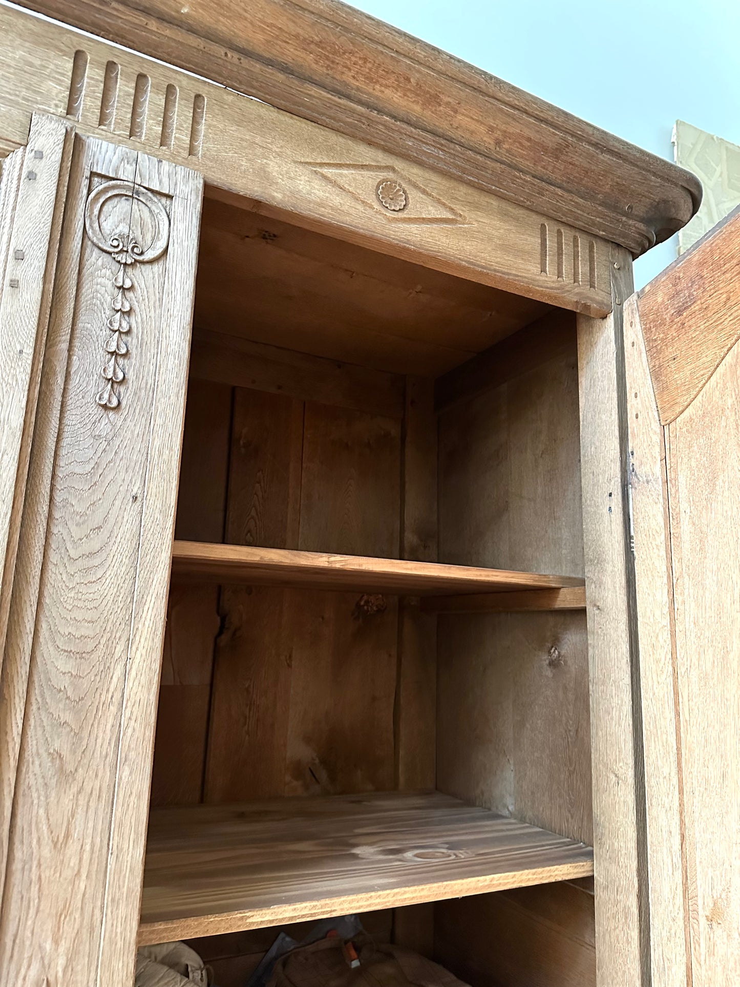 Antique French Oak Armoire