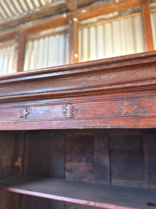 Antique French Oak 1700s Armoire