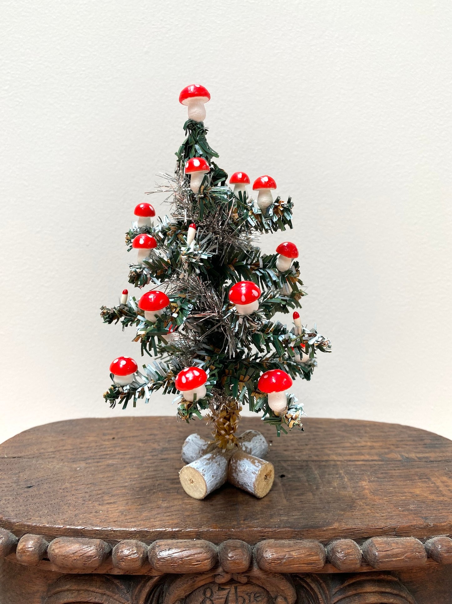 Mini Mushroom Tree - Nostalgic German Christmas Ornament