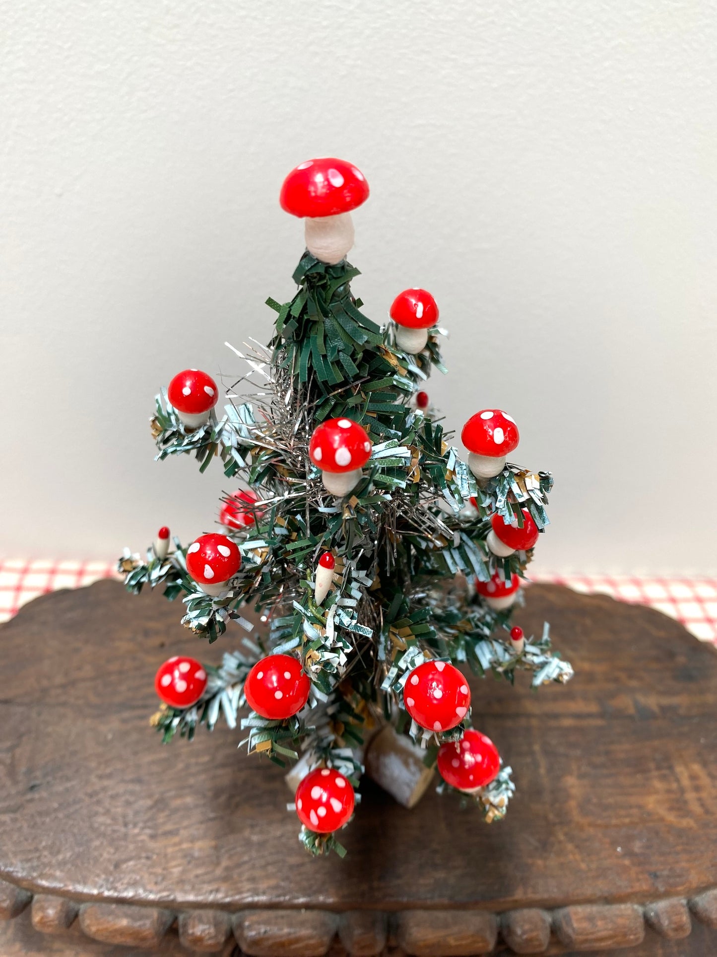 Mini Mushroom Tree - Nostalgic German Christmas Ornament