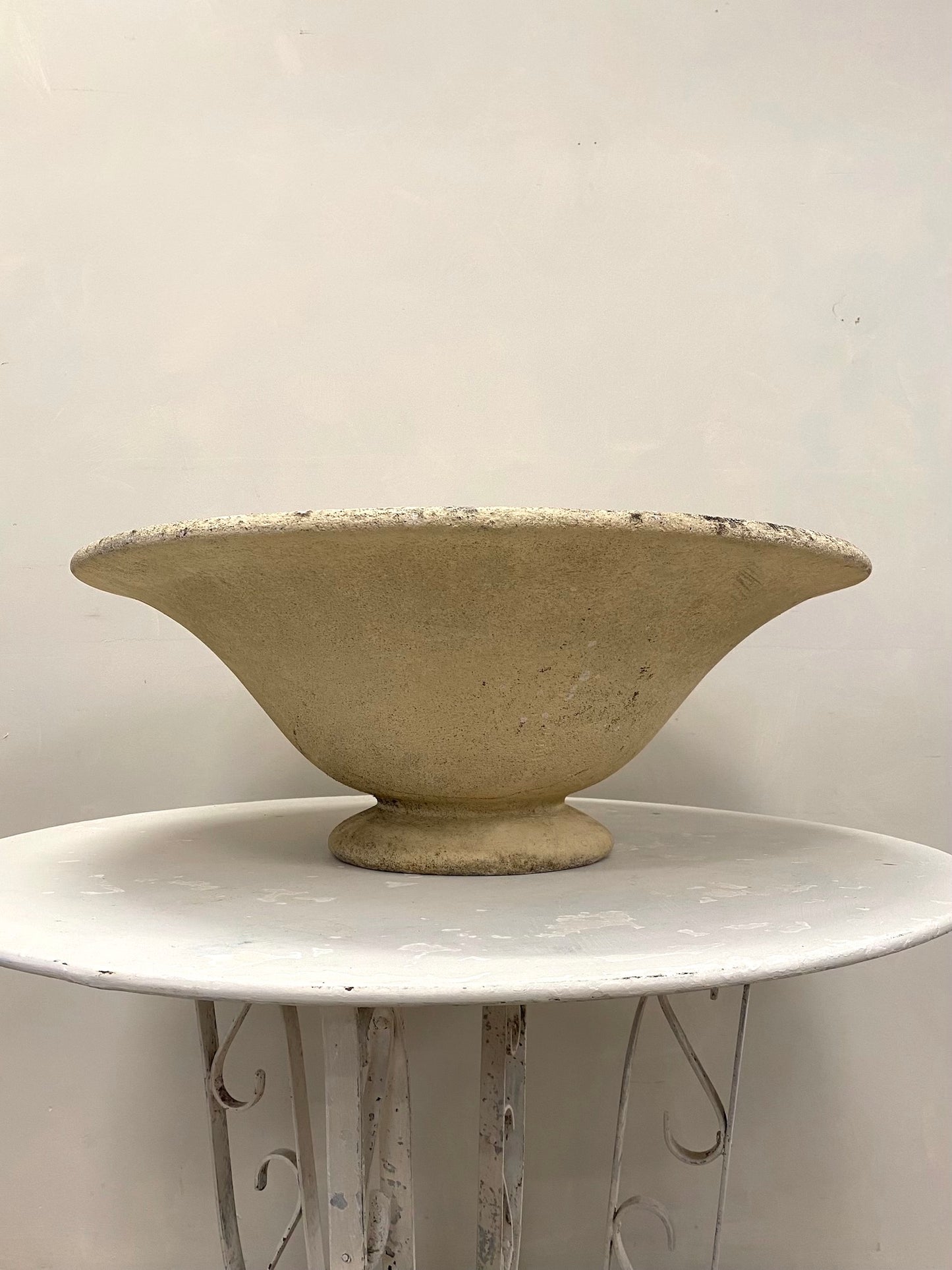 Vintage French Large Planter Bowl