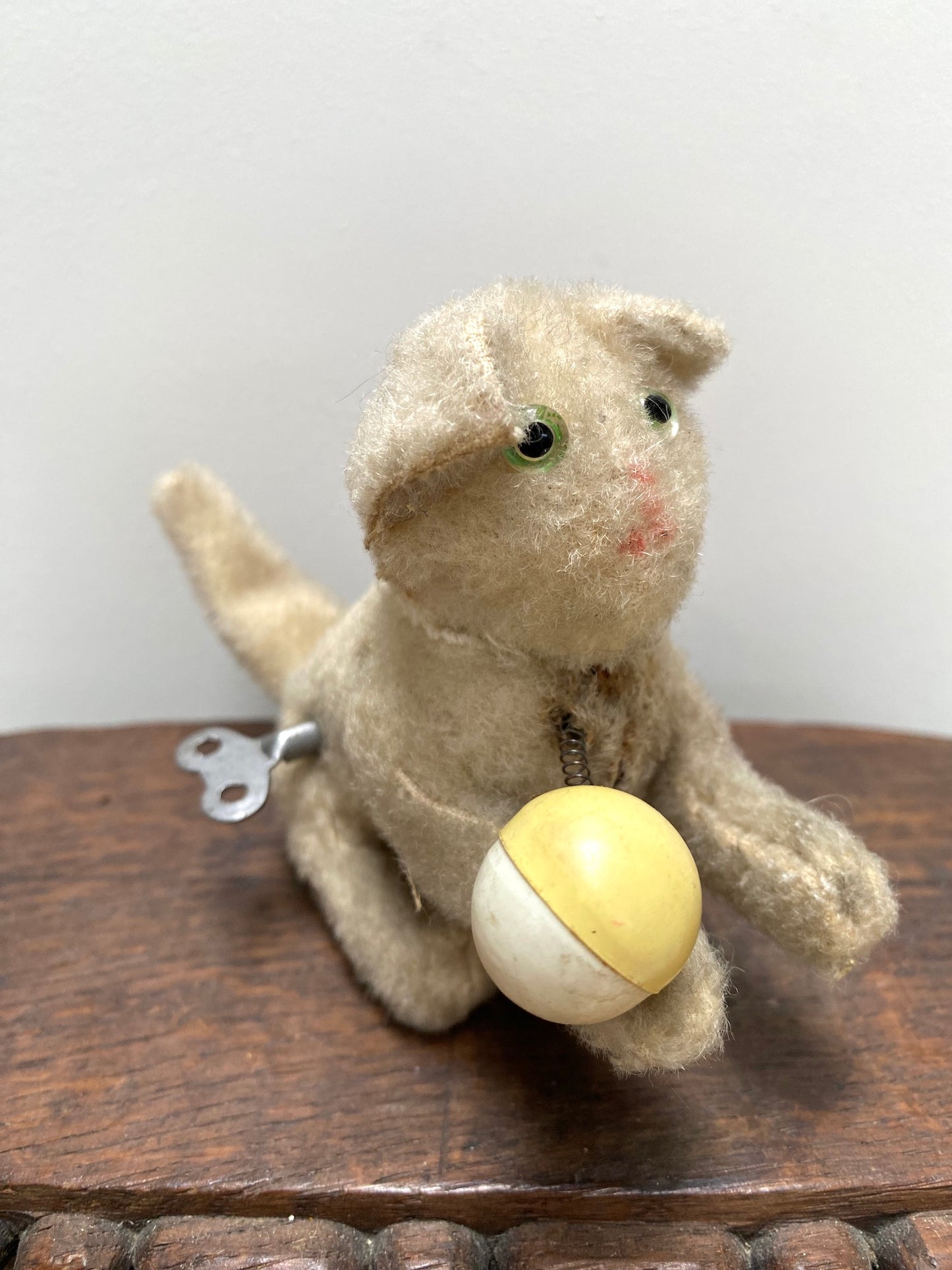 Vintage French Cat & Kitten Soft Toys
