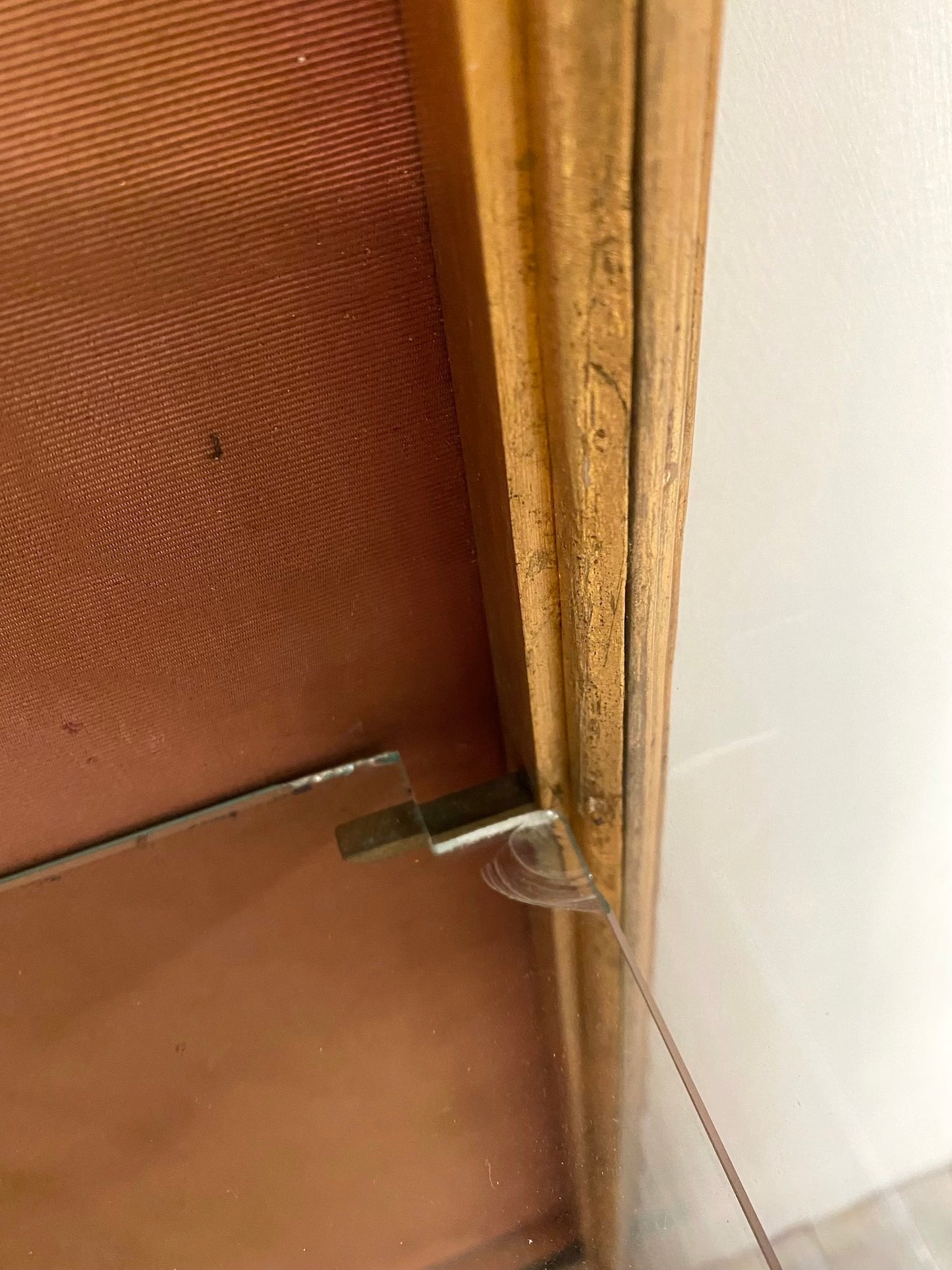 Antique French Louis XVI Gilt Vitrine