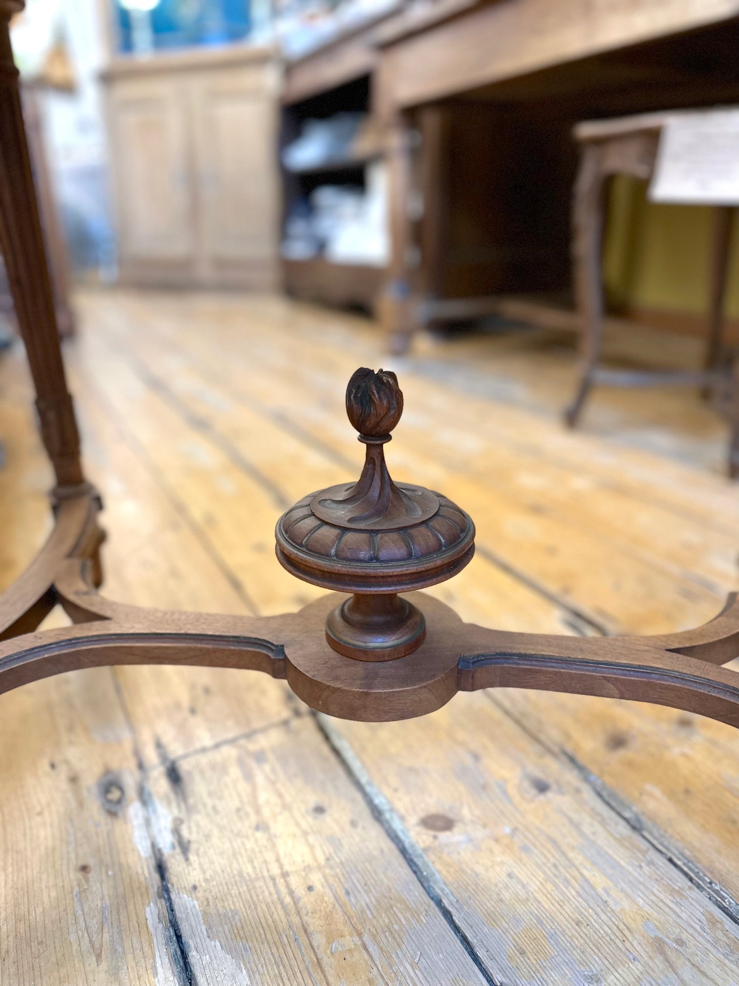 Antique French Oval Occasional Table