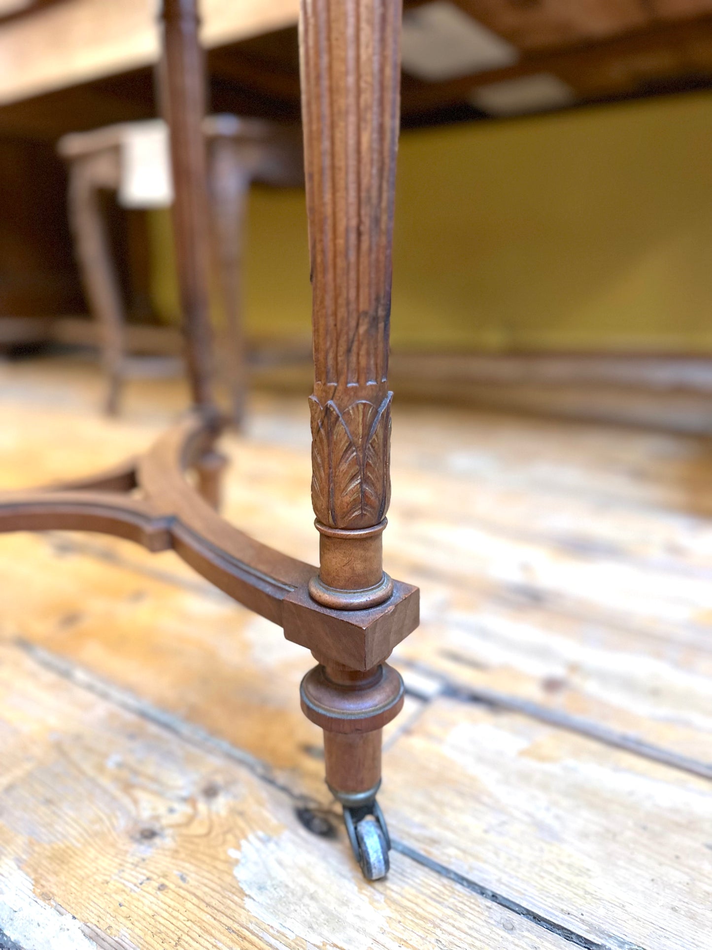Antique French Oval Occasional Table