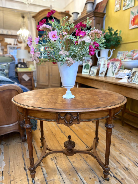 Antique French Oval Occasional Table