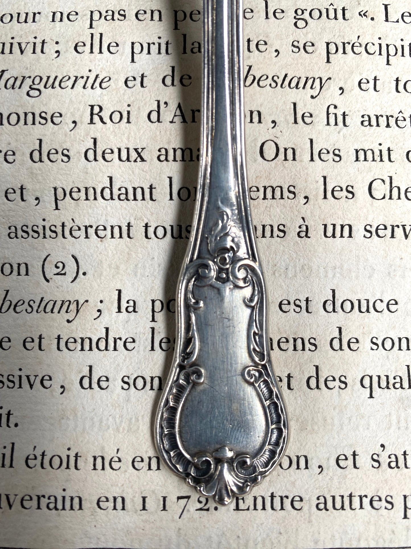 Antique French Silver Scalloped Sugar Sprinkling Spoons - II
