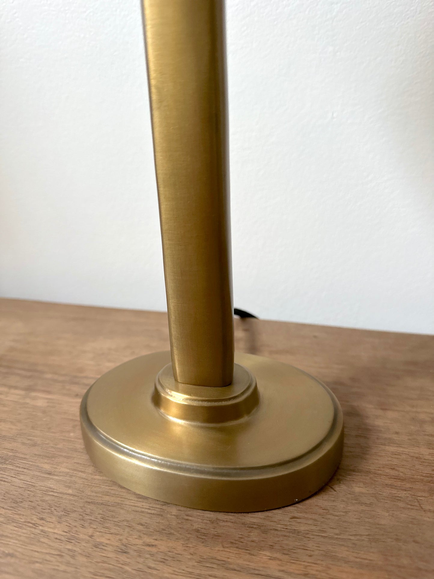 European Brass Table Lamp