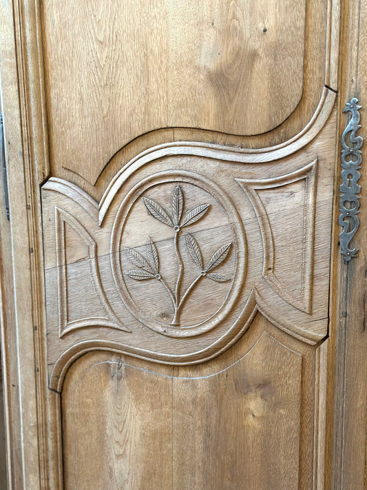 Antique French Oak Armoire