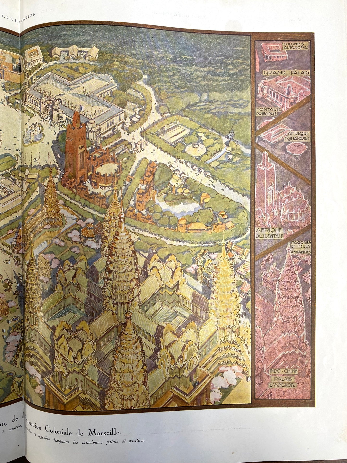 Antique French L'Illustration Bound Newspaper Archive 1917 - 1926