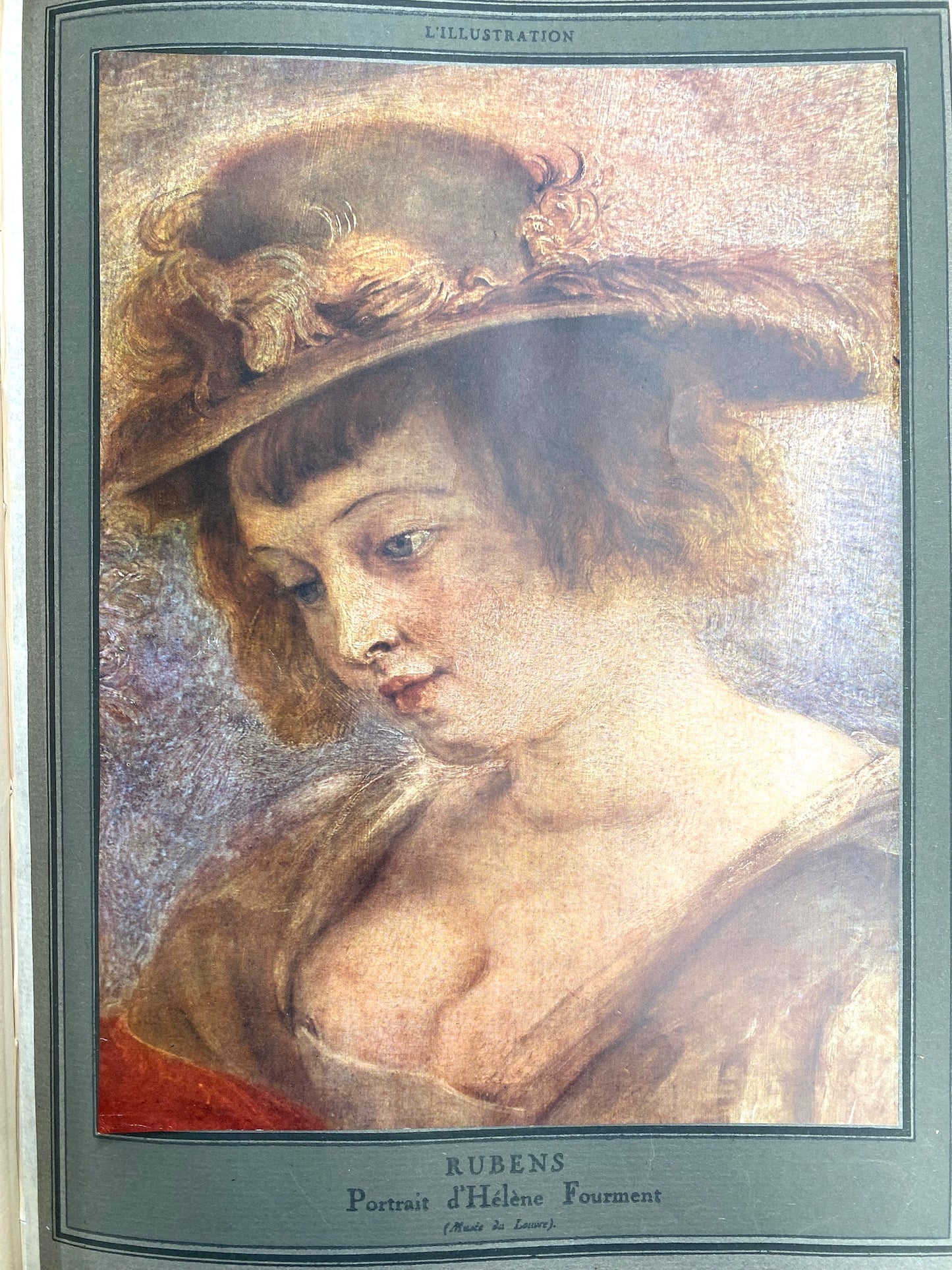 Antique French L'Illustration Bound Newspaper Archive 1917 - 1926