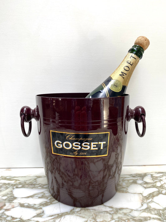 Vintage French Champagne Bucket 'Gosset'