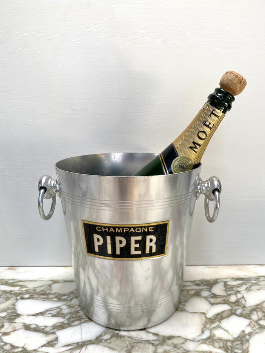 Vintage French Champagne Bucket 'Piper'