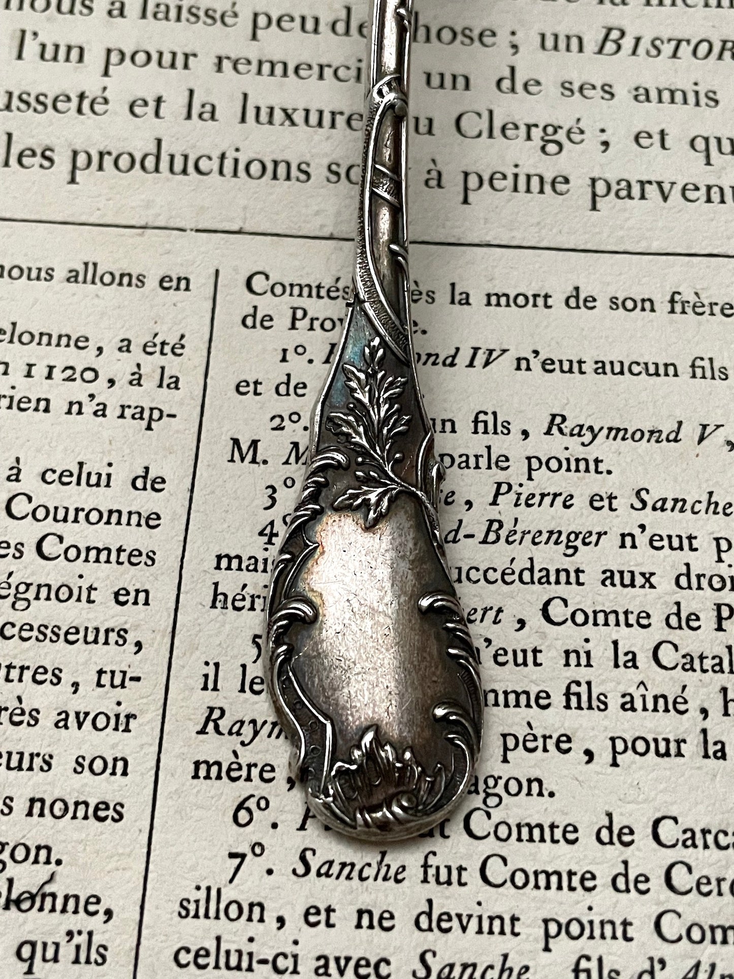 Antique French Silver Scalloped Sugar Sprinkling Spoons - I