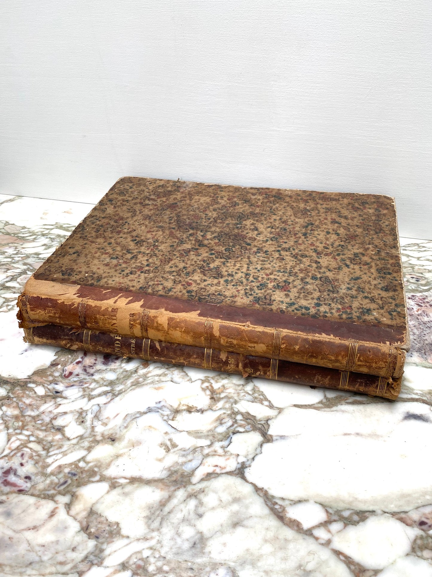 Antique French "Le Monde Illustré" Bound Newspaper Archive 1858