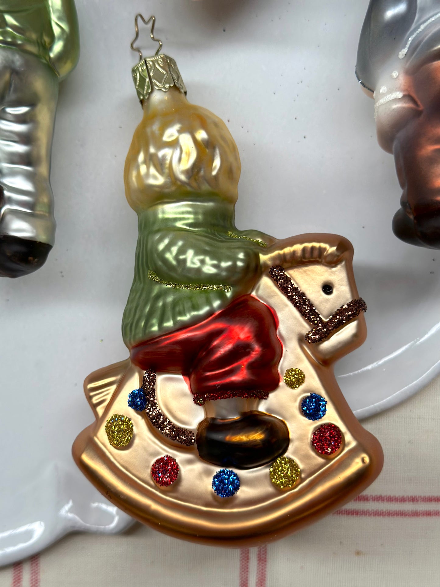 German Glass Christmas Ornaments - Nostalgic Children