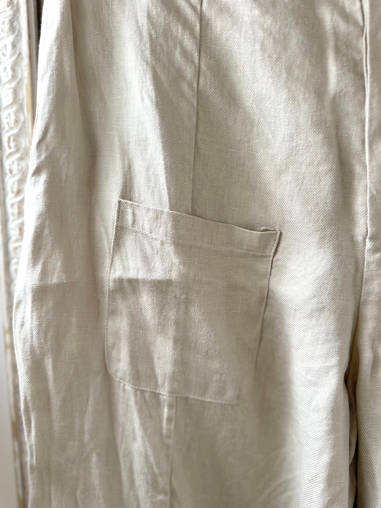 Sula Tailored Line Pants - Alabaster