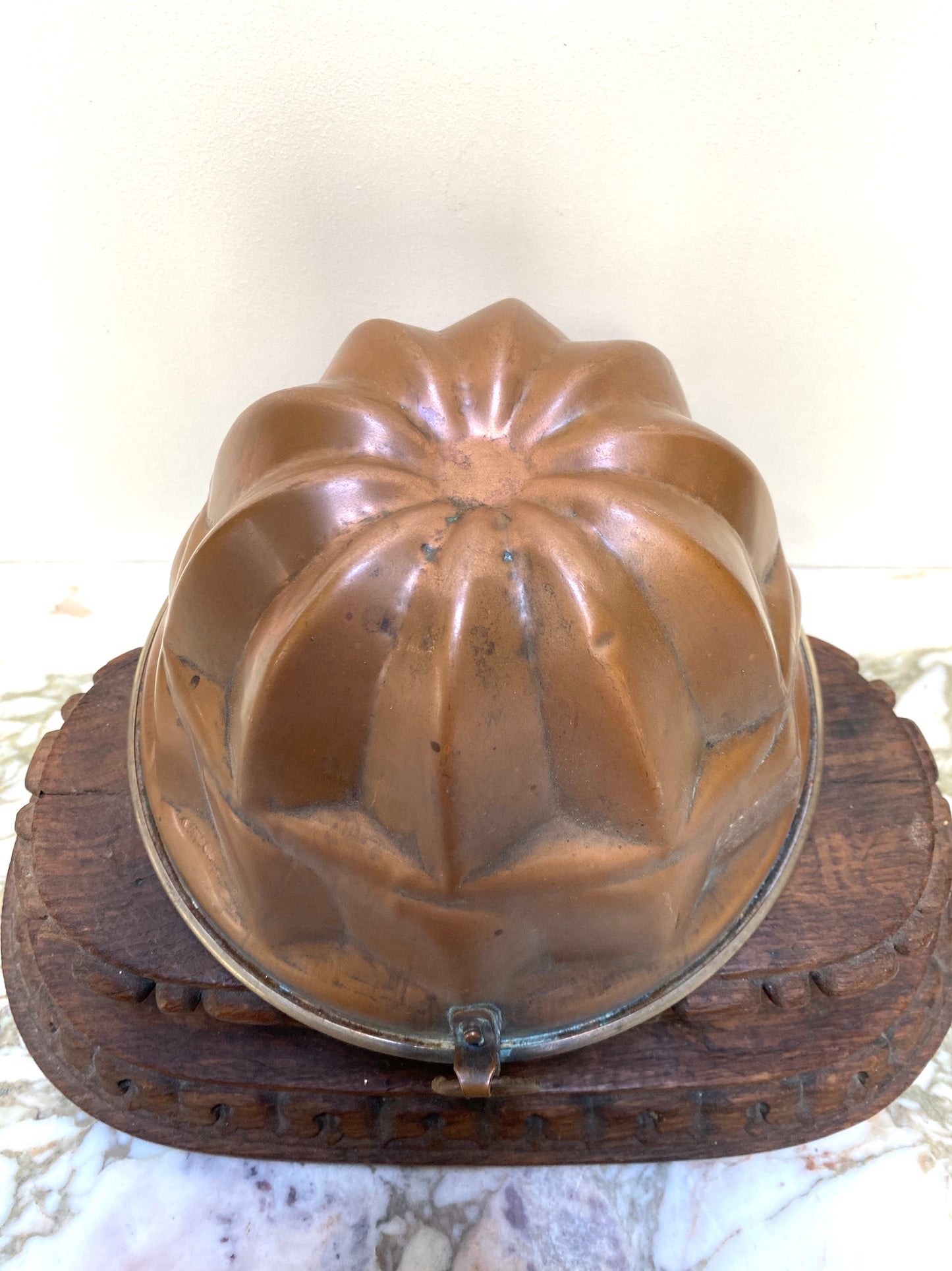 Vintage French Round Traditional Jelly Mould I