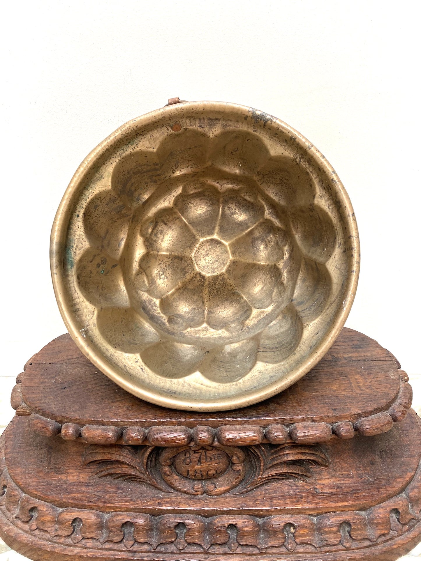 Vintage French Round Traditional Jelly Mould II