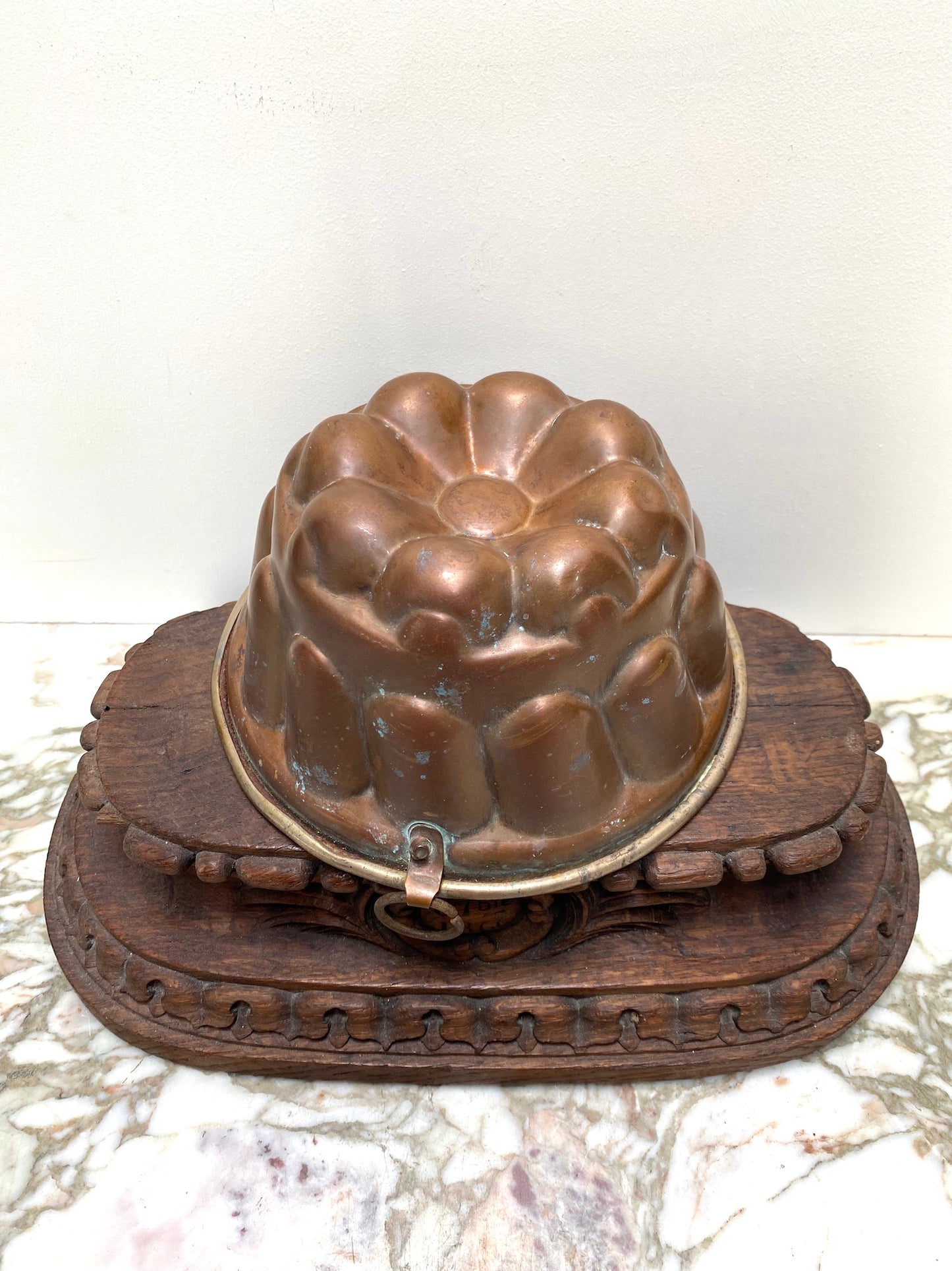 Vintage French Round Traditional Jelly Mould II