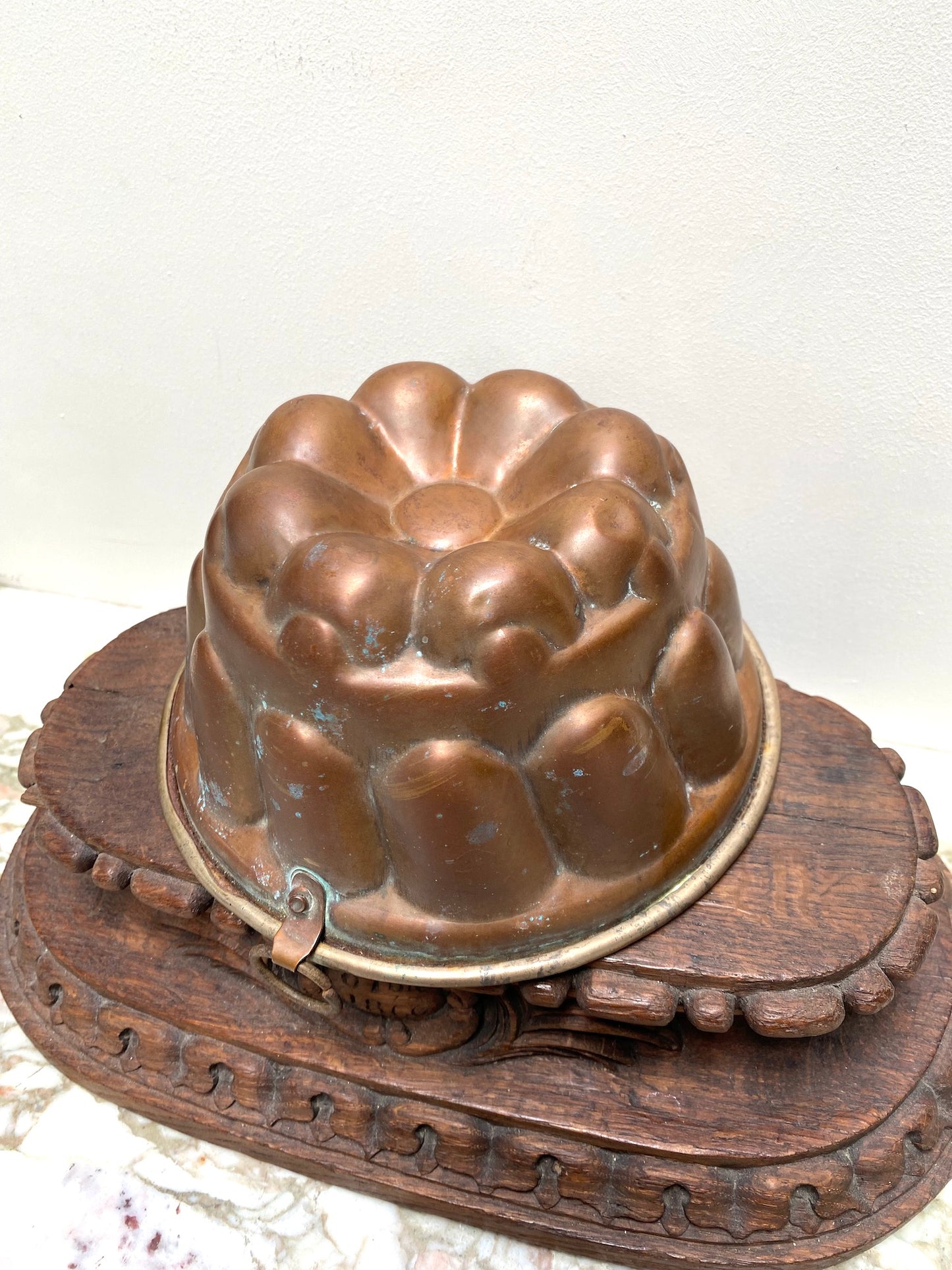 Vintage French Round Traditional Jelly Mould II