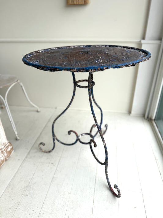Antique French 19th Century Bistro Table