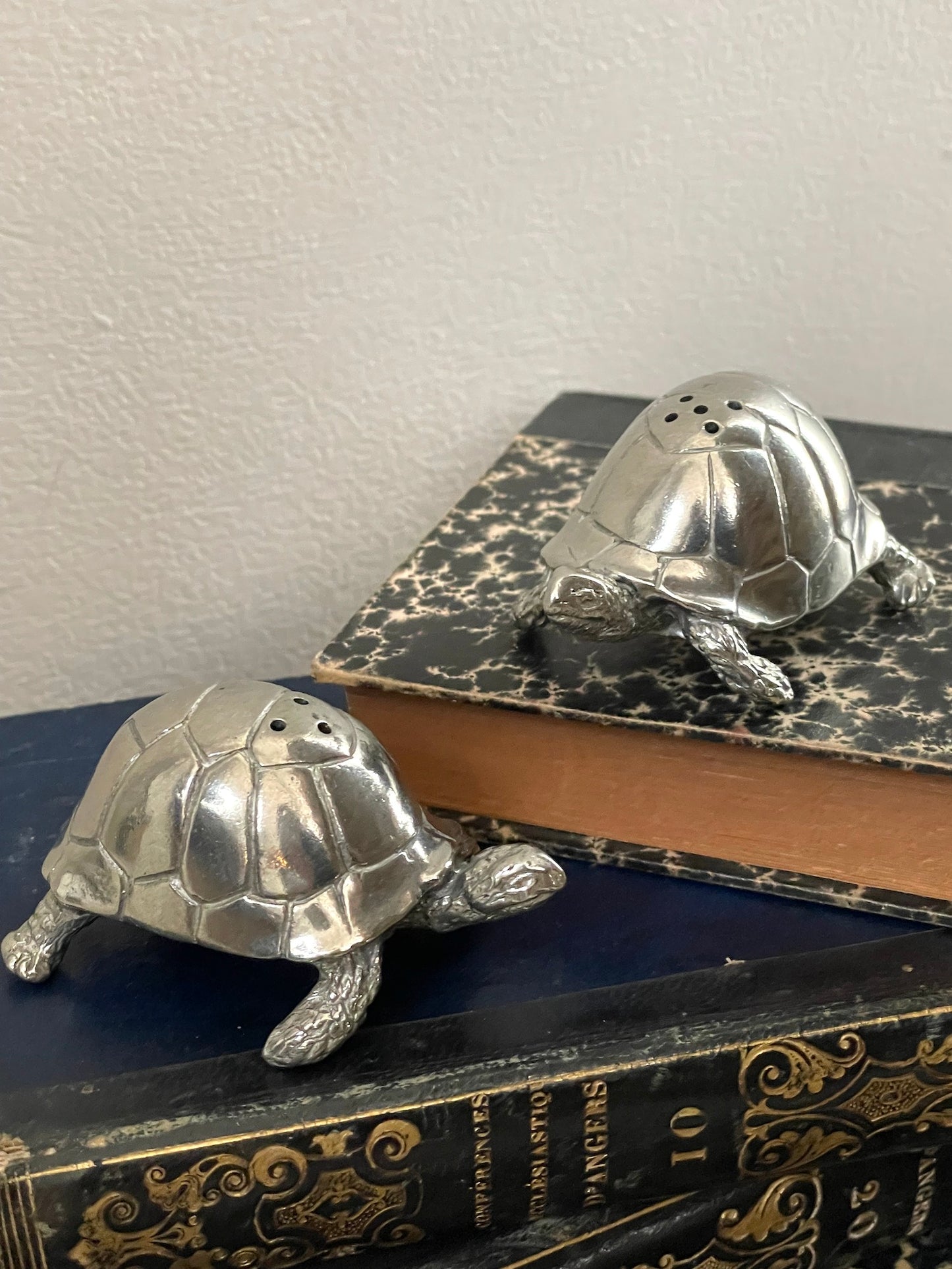Pewter Turtle Salt and Pepper