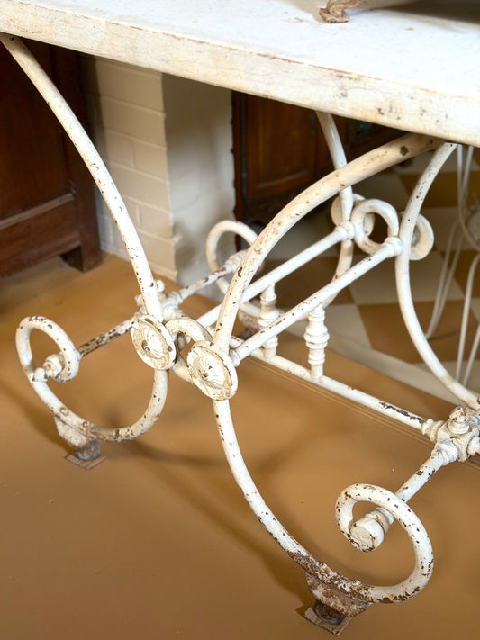 Antique French 19th Century Pastry Table
