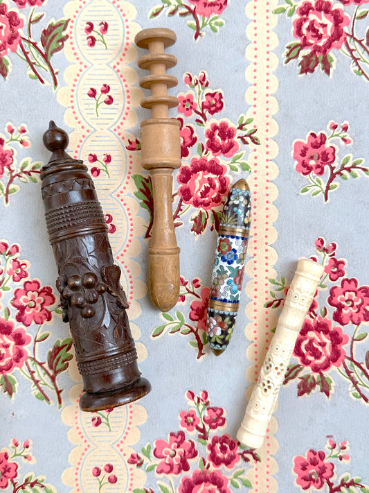 Antique French Needle Cases