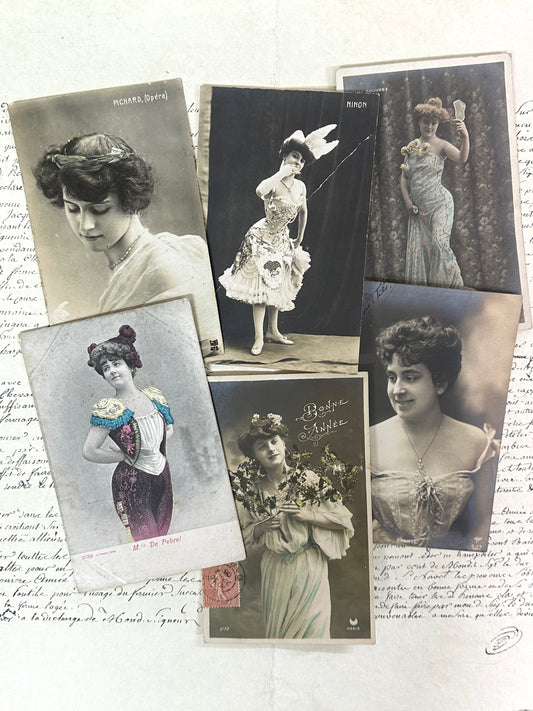 Antique French Postcards - Set 19