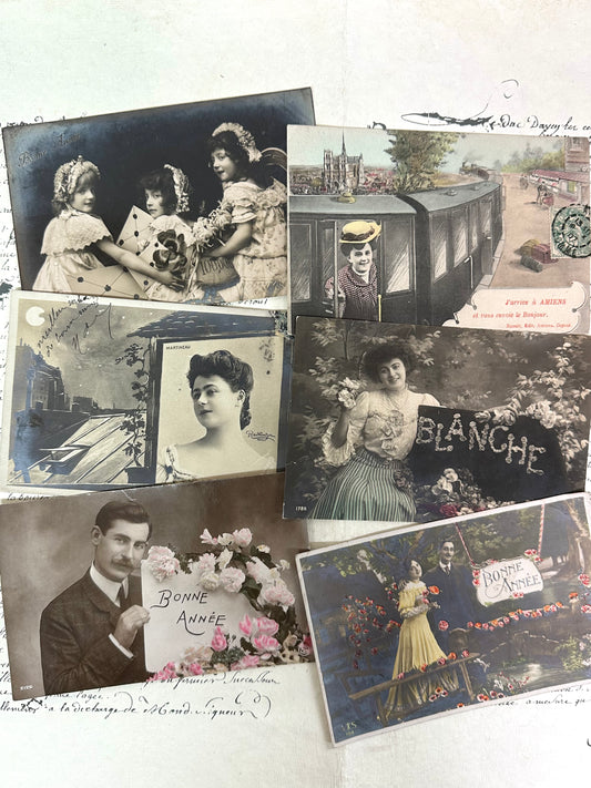 Antique French Postcards - Set 20