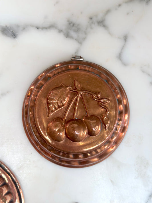 Vintage French Small Round Jelly Moulds