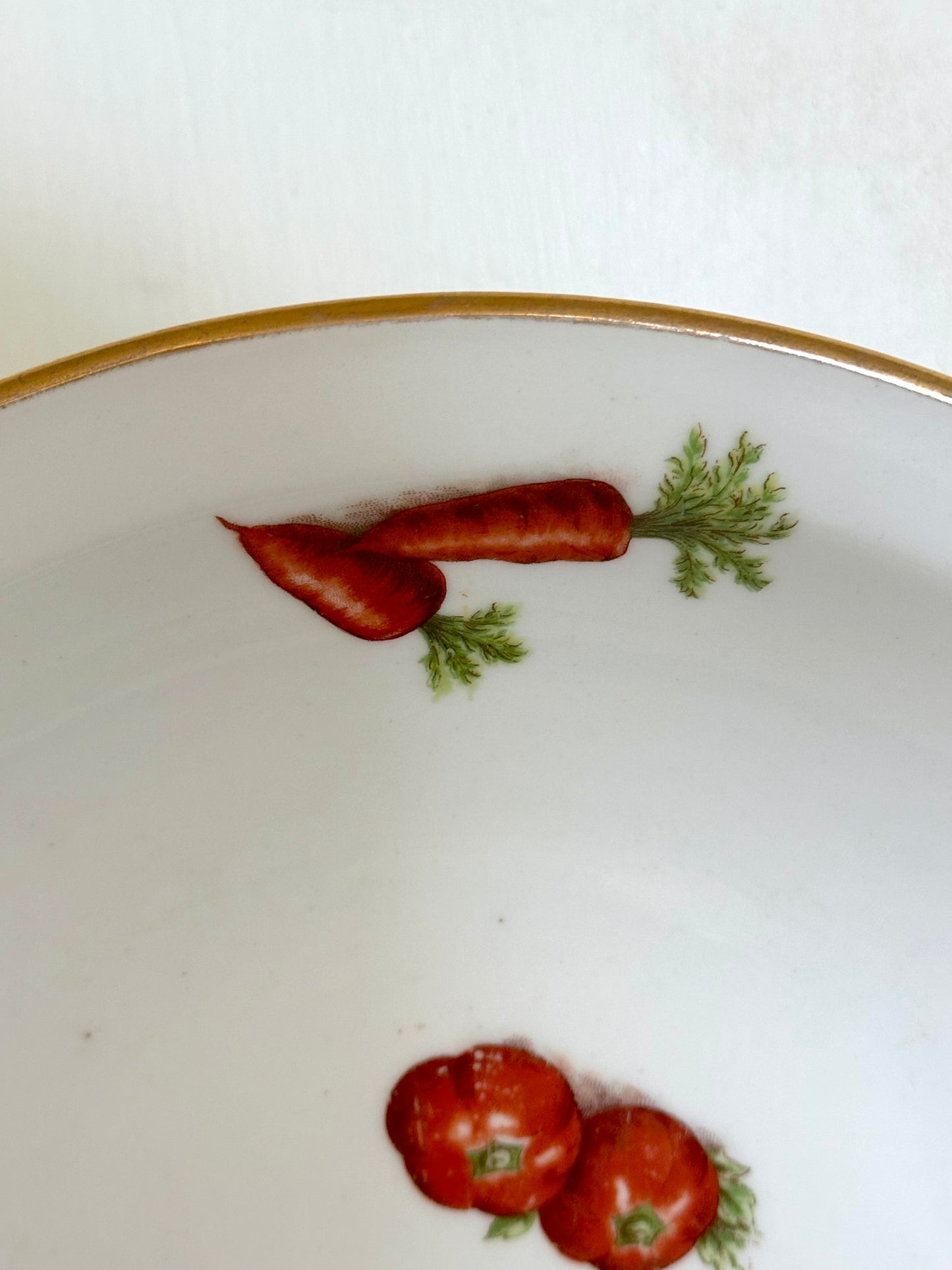 Vintage French "Milliat Frères" Vegetables - Set Of Two Serving Bowls