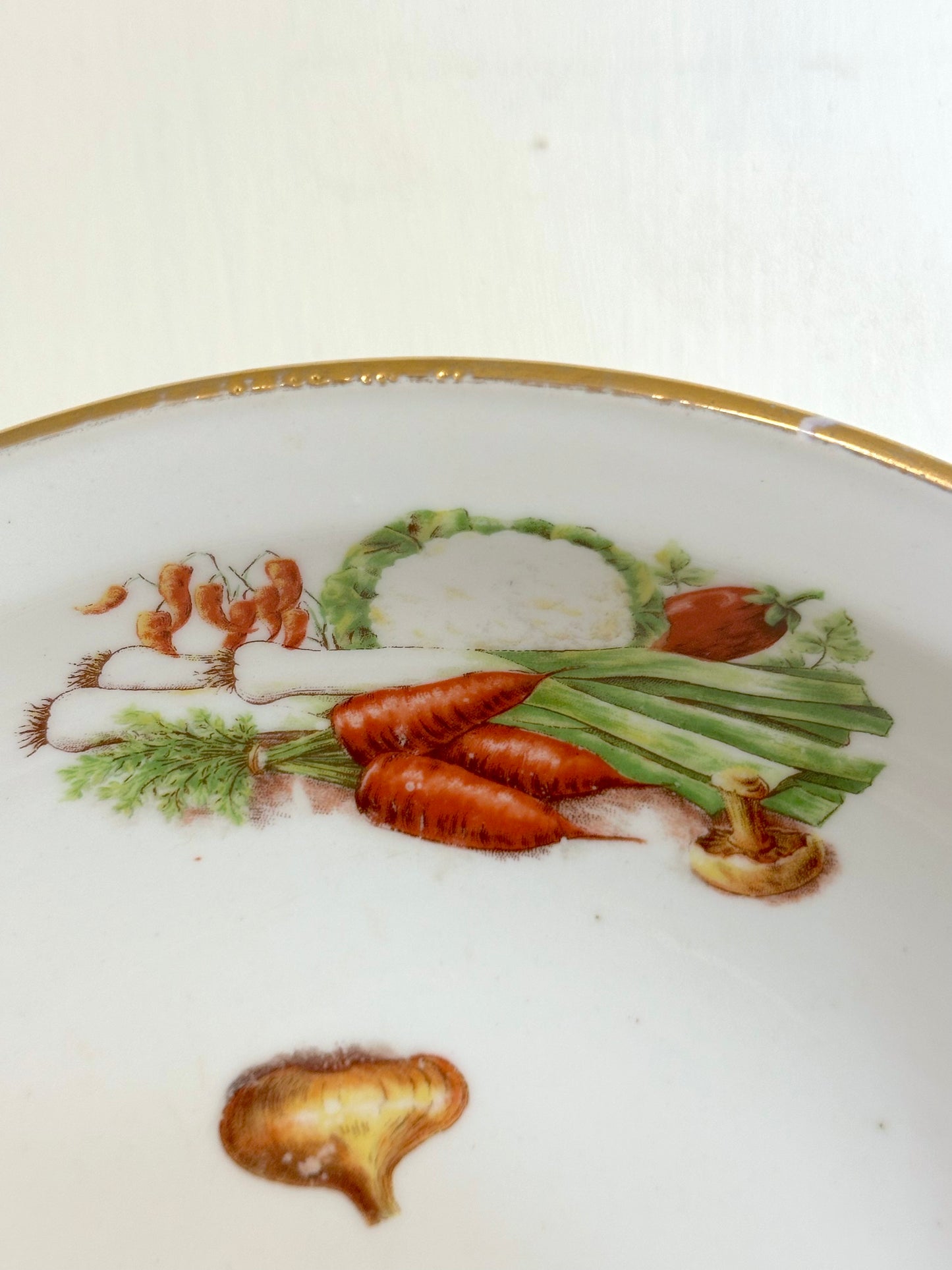 Vintage French "Milliat Frères" Vegetables - Set Of Two Serving Bowls